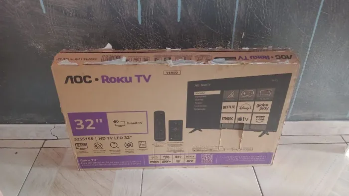 Caixa de TV 32 polegadas