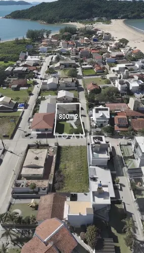 Terreno de esquina na Ponta do Papagaio 800 M²