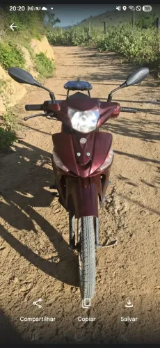 Vendo moto Crypton 115E toda revisada funcionado perfeitamente 