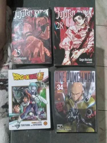 Vendo mangás, 25 cada