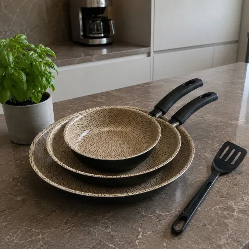Frigideiras antiaderente kit com 3 peças