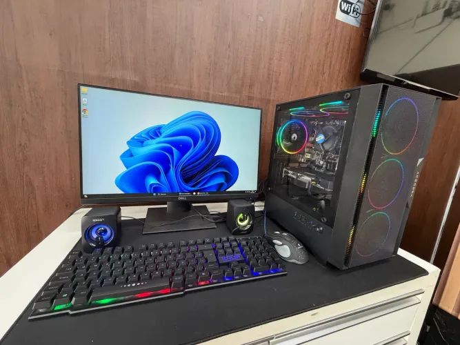 Pc gamer completo roda todos os jogos atuais NOVO COM GARANTIA