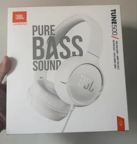 Fone de ouvido JBL - original, novo, com fio.