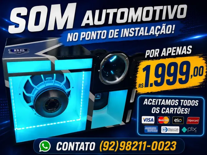 Caixa de Som Automotivo + Força de Som!