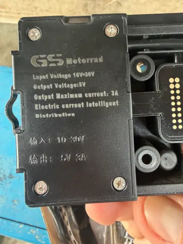 Adaptador Tapas Suporte Celular Moto BMW GS 850, 900, 1200, 1250, 1300