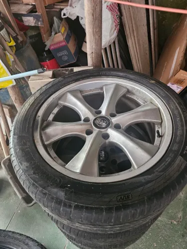 Jogo de Rodas 20" (6 furos), Hilux,  L200 triton,  S10, Ranger, Sangyong, etc 