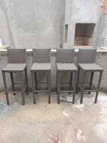 Cadeira de fibra