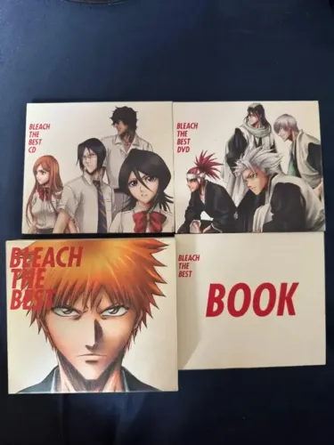 BLEACH THE BEST Japonês - CD + DVD + BOOK | Colecionável