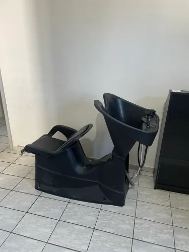 Lavatório articulado para salão/barbearia