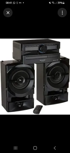 Mini system panasonic 
