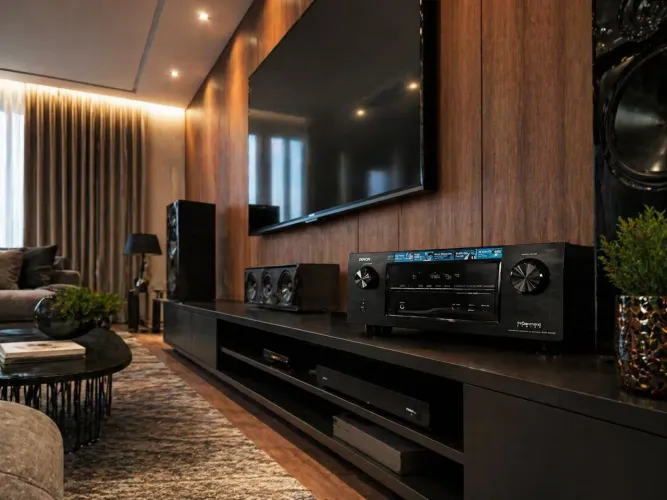OPORTUNIDADE - Receiver AV Denon AVR-X2000 - Impecável 