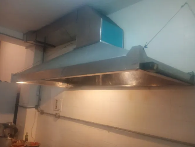 Coifa industrial inox