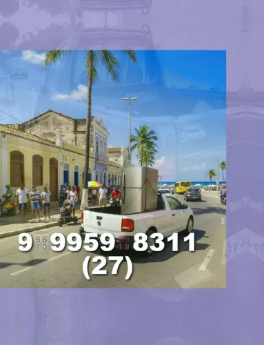 Frete! 27?9?9959?8311 - Fernando1 faz a sua mudança de forma rápida e segura!