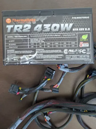 FONTE THERMALTAKE TR2-430W - MOD: NL2NC USADA