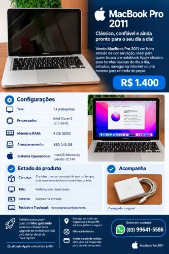 MacBook Pro 13 polegadas