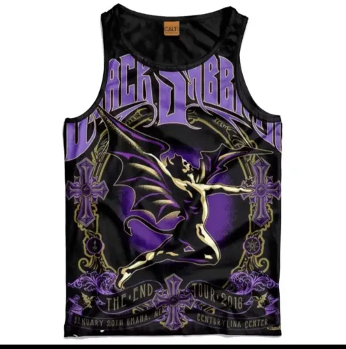 Camisa regata Black sabbath G nova