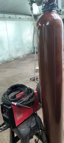 Solda TIG + cilindro 10m³