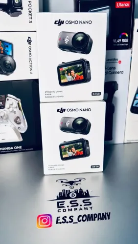 Câmera Dji Osmo Nano Standard Combo (64GB) e (128GB)-m