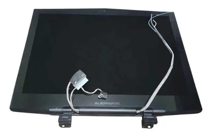 Tela Completa Alienware M17x R1 R2 17 Com Tampa Dobradiças Flats