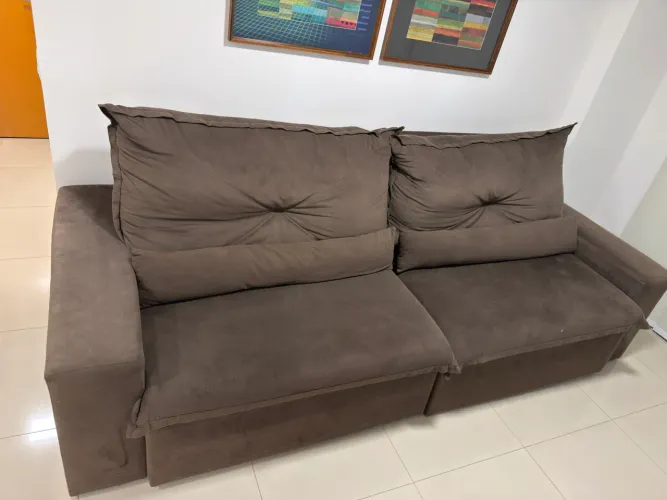 Sofá Retrátil em Excelente Estado!