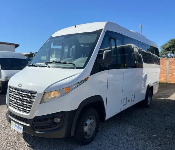 Micro Ônibus disponível na Bilu Marcopolo/Volare Cinco; Ano 2018/2019; Completo; Revisado
