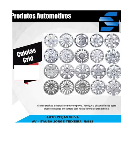 Promoção Jogo de calota Aro 14 Uno Attractive dychq zjbwv