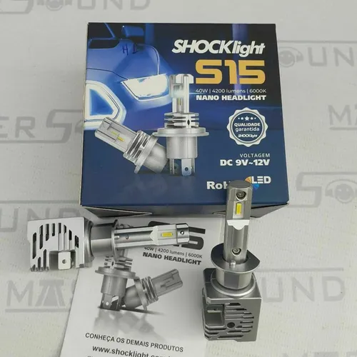 Kit ultra led shocklight. H-1. Garantia. Novo. Instalado.