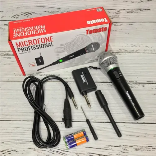Microfone sem fio Profissional-Entrega Rápida