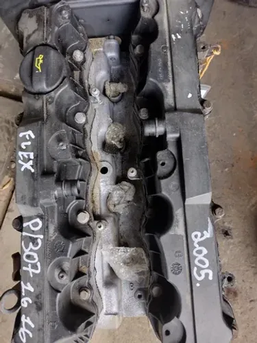 Motor Parcial I/Peugeot 307 1.6 16V. Flex 2006 . A base Troca.