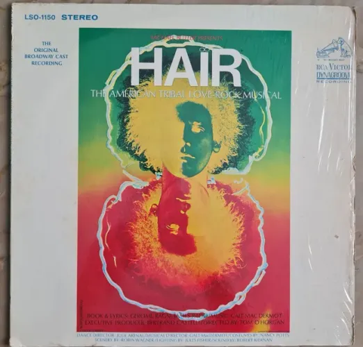 Disco LP Vinil Hair The American Tribal Love-Rock Musical (Importado)
