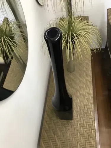 Vaso Garrafão vidro/ objeto decoração