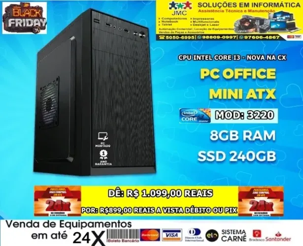 cpu_Proc. Intel Core I3- por R$899,00 reais a vista Debito ou PIX ou até 24 X no crediario
