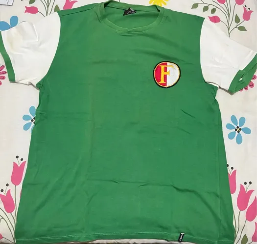 Camisa futebol Verde e Branca - Tamanho G