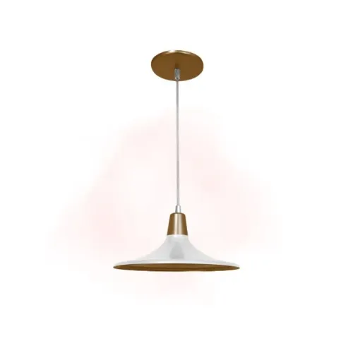 Luminária Pendente Chapeu Chinês Premium Cozinha Sala Quarto E27 - Pronta Entrega
