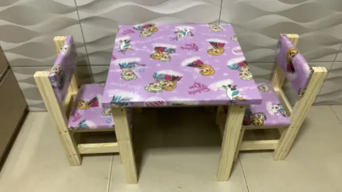 Mesa das princesas