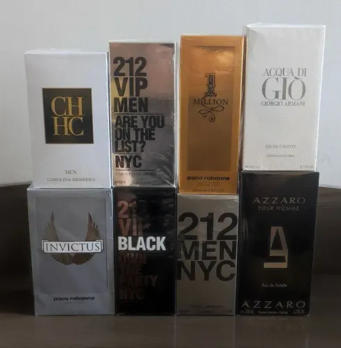 PERFUMES MASCULINOS IMPORTADOS - 200 ML ( Original e Lacrado )