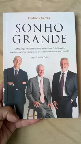 Sonho Grande - livro (usado/no estado)