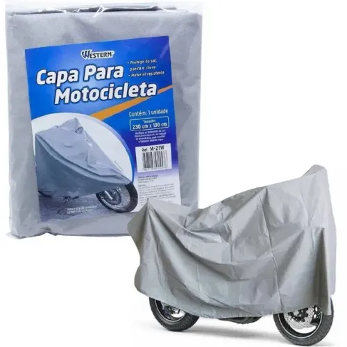 capa para motocicleta moto 230cmx130cm western m-21w