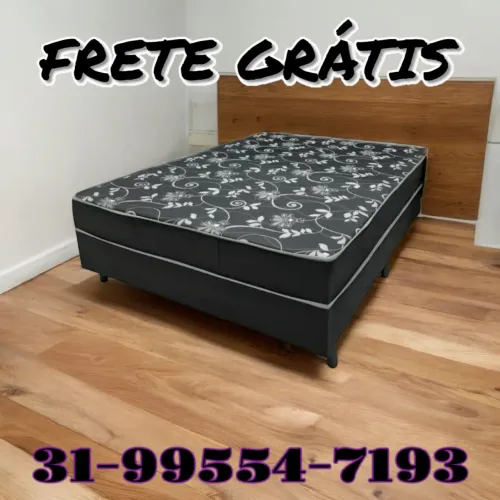 CAMA CASAL D33 NOVAS / ORTOPÉDICA / DIRETO DA FÁBRICA
