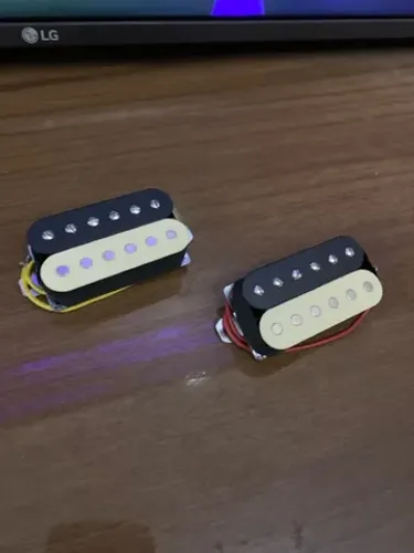 Set captadores zebra humbucker 