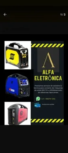 Conserto de máquinas de solda 