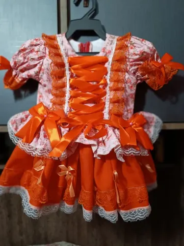 Vestido para fantasia de festa caipira