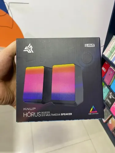 Knup Horus RO839 2.0 Multimedia Speaker | NOVO LACRADO| LOJA FÍSICA