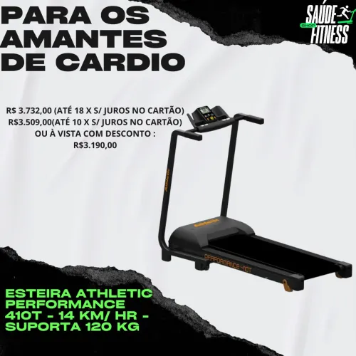 Esteira Athletic performance 410t