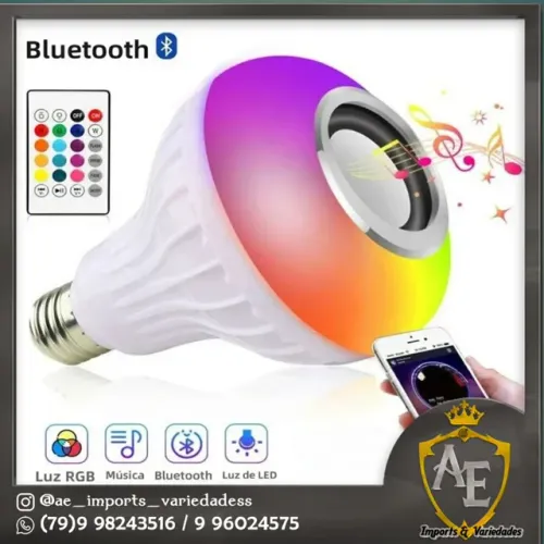 Lâmpada bluetooth 