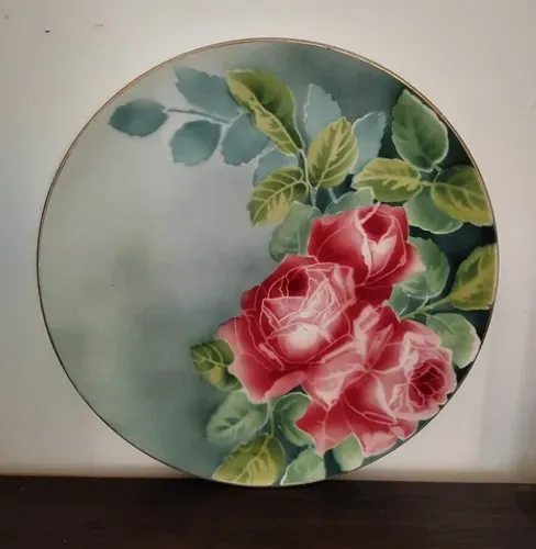 Prato grande de decoração