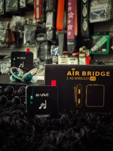 TRANSMISSOR WIRELESS KZ 2.4G M8 AIR BRIDGE MVAVE