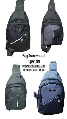 Mochila de Peito - Bag Transversal - Sport