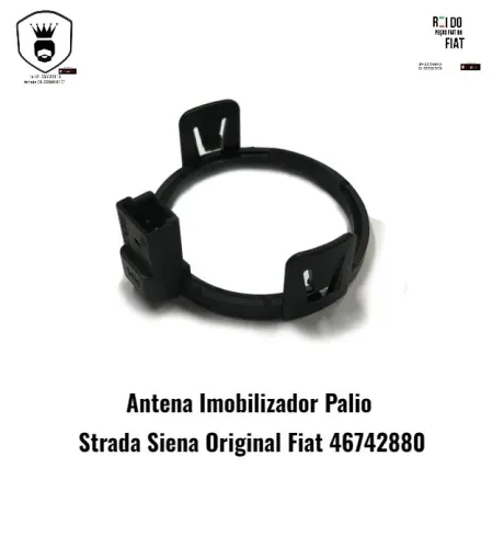 Antena imobilizador Palio Strada Siena semi nova original 