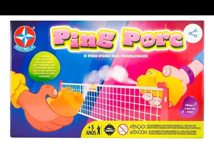 Jogo Ping Porc - Estrela (NOVO)